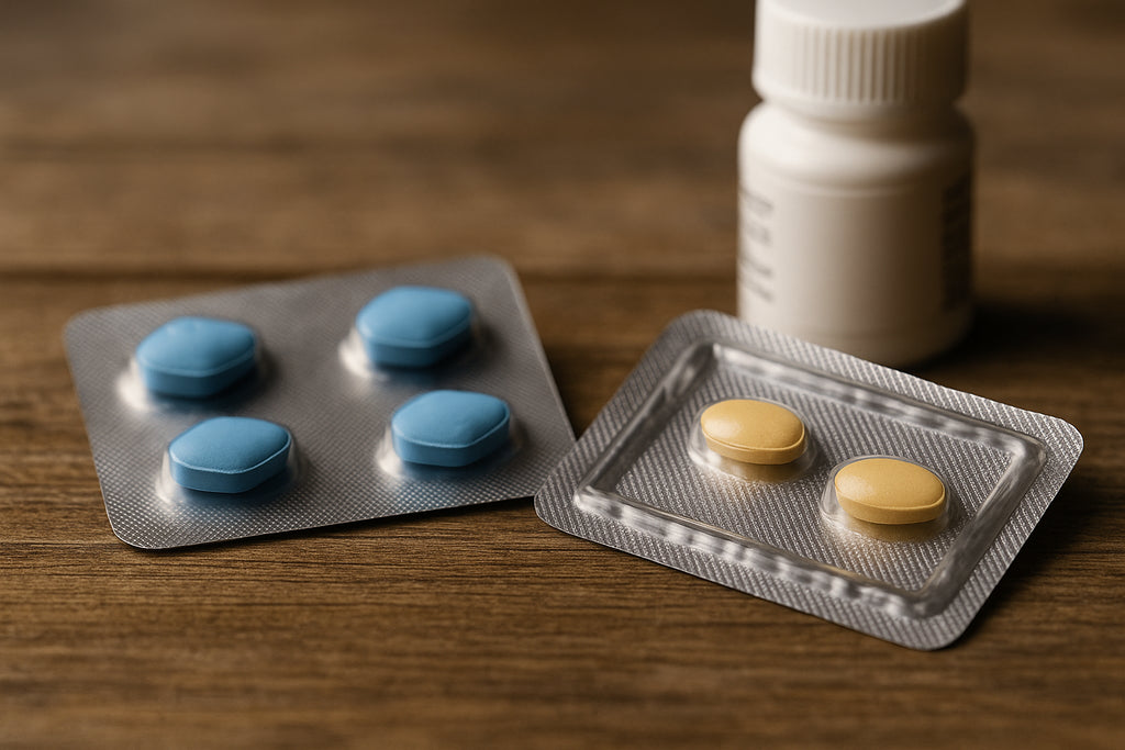 Sildenafil vs. Tadalafil cele două opțiuni pentru îmbunătățirea performanței sexuale masculine